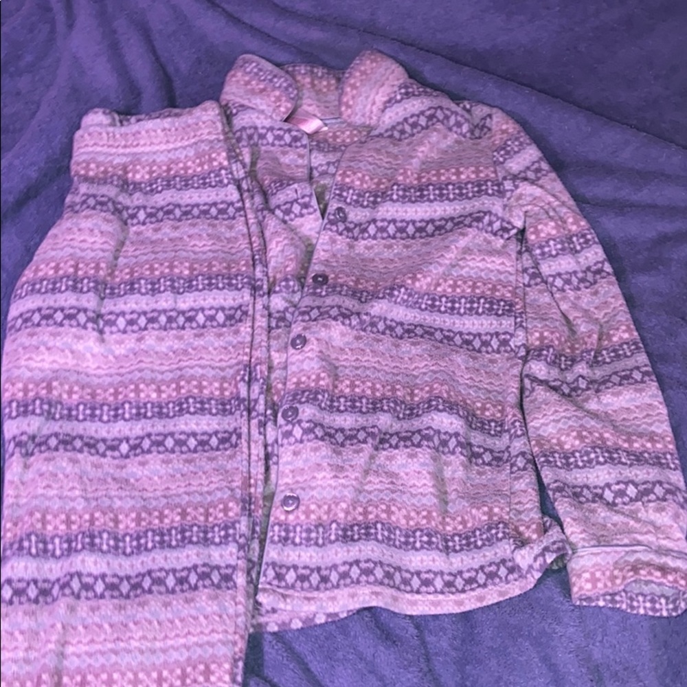 Button-Up Pajama Set